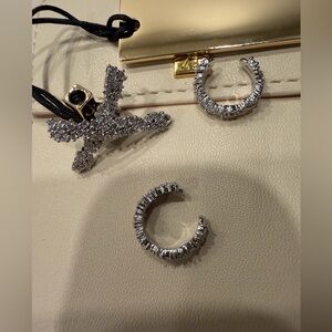 Adornmonde Nolan Silver Earring Set